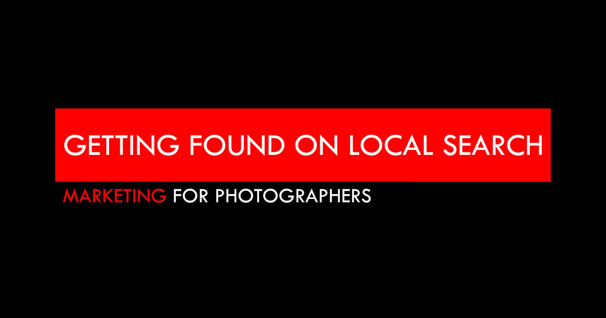 Local Search Engine Optimization for Photographers